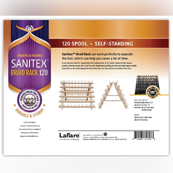 LaFlare Braid Rack 120 Spools - Picture 2 of 4